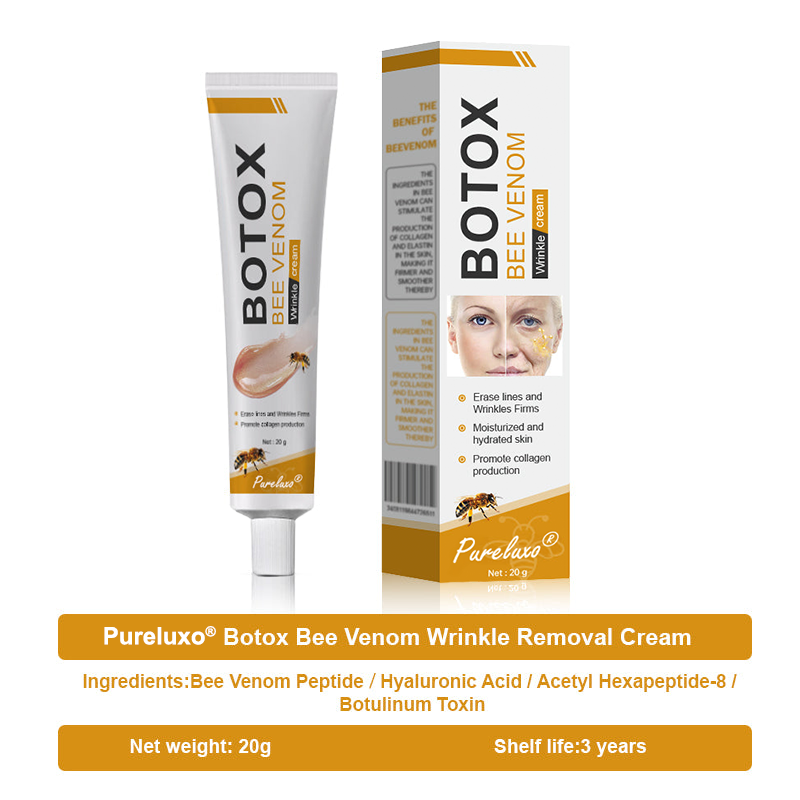 Made and dispatched in the UK✨ Pureluxo® Botox Bee Venom Wrinkle Removal Cream👨‍⚕️Recommended by dermatology experts🥑LAST DAY 80% OFF