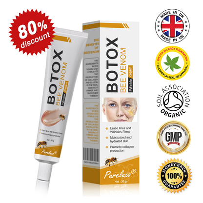Made and dispatched in the UK✨ Pureluxo® Botox Bee Venom Wrinkle Removal Cream👨‍⚕️Recommended by dermatology experts🥑LAST DAY 80% OFF