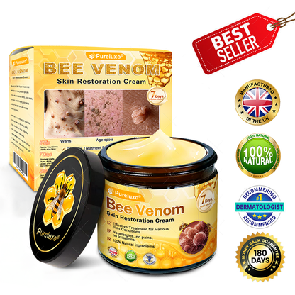 Made and Shipped from UK ✨ Pureluxo® Bee Venom Skin Restoration Cream ⏰ LAST DAY 80% OFF🛒