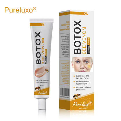 Made and dispatched in the UK✨ Pureluxo® Botox Bee Venom Wrinkle Removal Cream👨‍⚕️Recommended by dermatology experts🥑LAST DAY 80% OFF
