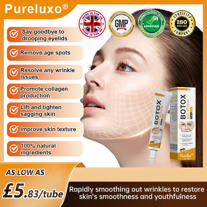 Made and dispatched in the UK✨ Pureluxo® Botox Bee Venom Wrinkle Removal Cream👨‍⚕️Recommended by dermatology experts🥑LAST DAY 80% OFF