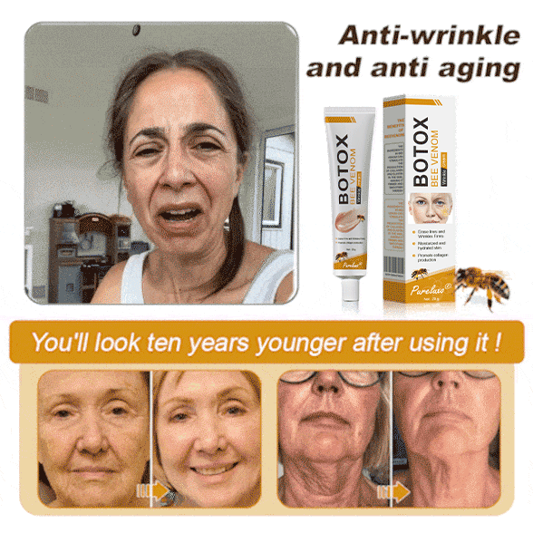 Made and dispatched in the UK✨ Pureluxo® Botox Bee Venom Wrinkle Removal Cream👨‍⚕️Recommended by dermatology experts🥑LAST DAY 80% OFF