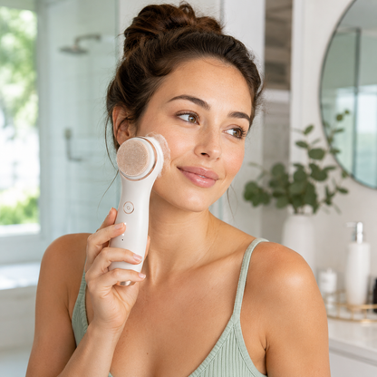 Electric Silicone Facial Cleansing Brush