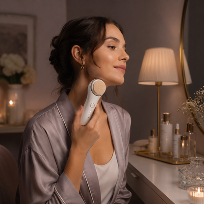 Electric Silicone Facial Cleansing Brush