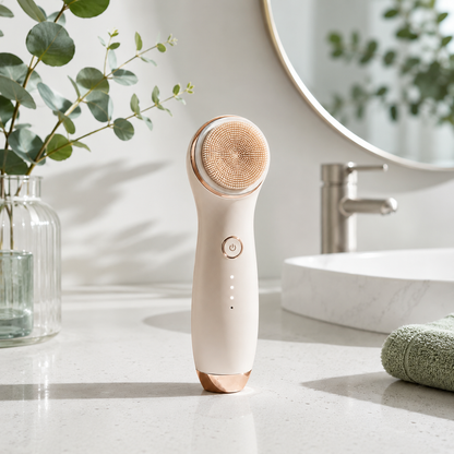 Electric Silicone Facial Cleansing Brush