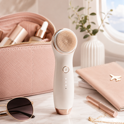 Electric Silicone Facial Cleansing Brush