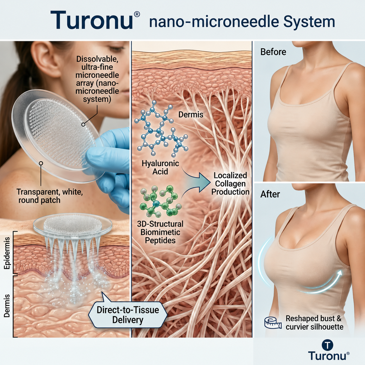 Turonu® Breast Care Nano-Microneedle Patch