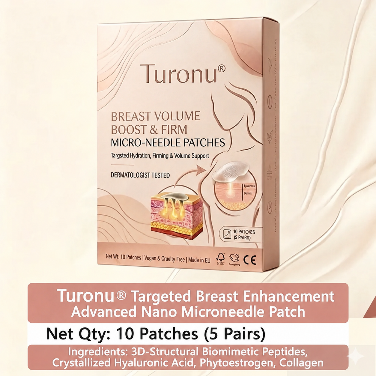 Turonu® Breast Care Nano-Microneedle Patch