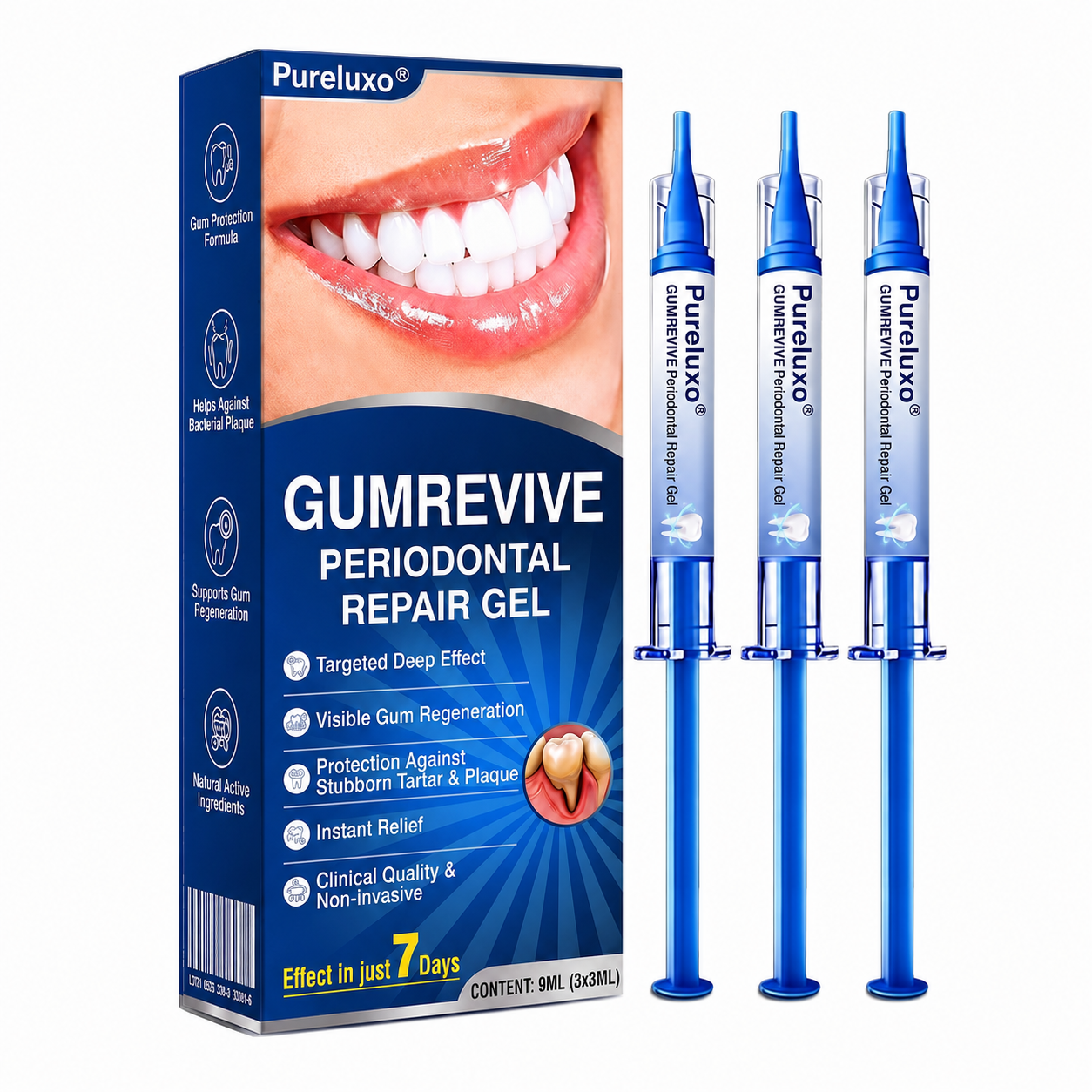 🇬🇧Pureluxo® 🦷  periodontal repair gel 🧑‍⚕️